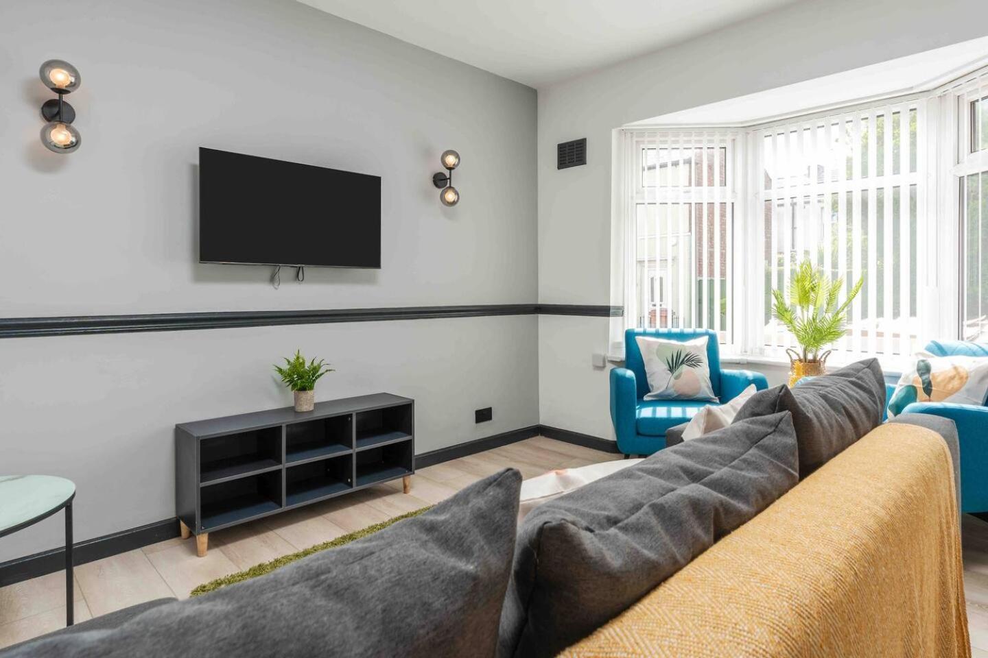 리버풀 3-Bed Scouse House Near Anfield & Goodison 빌라 외부 사진