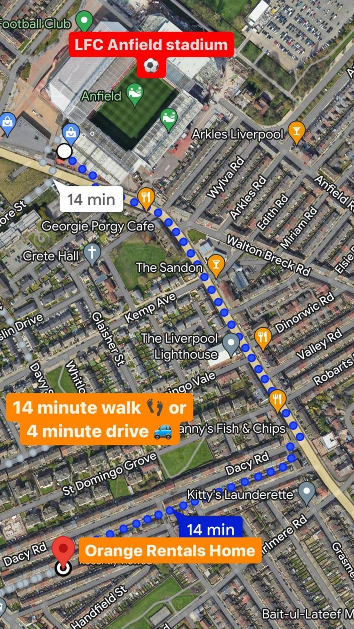 리버풀 3-Bed Scouse House Near Anfield & Goodison 빌라 외부 사진
